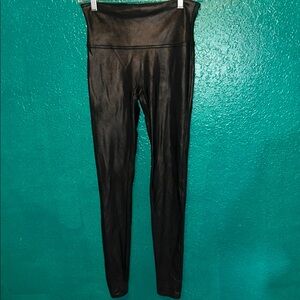 SPANX Faux Leather Leggings